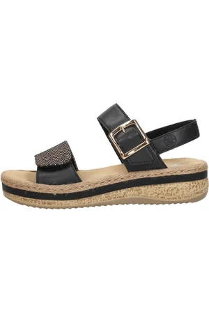 Rieker Sandalen Plat