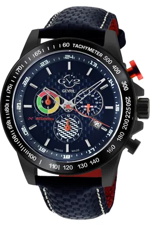 Gevril GV2 9924 Scuderia quartz multifunctioneel chronohorloge voor heren