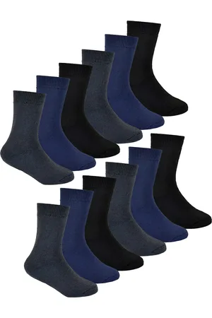 Sock Snob 12 paar multiverpakking thermo kindersokken | | Dikke kindersokken voor de winter | Jongens & Meisjes - BNG