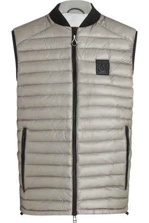 Belstaff Airframe glanzende gilet met donsvulling
