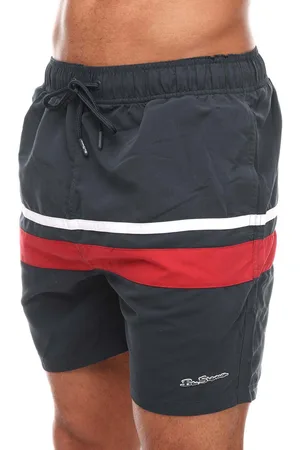 Ben Sherman Heren Vilanculas Zwemshort in marine rood met