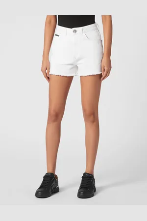 Philipp Plein Denim Korte Broek Love