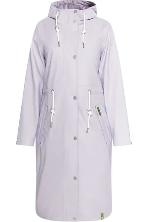 Schmuddelwedda Regenjas gemaakt van gerecycled polyester Dames Pastelkleurige lavendel