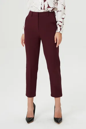 Smart & Joy Taps toelopende Capri -broek
