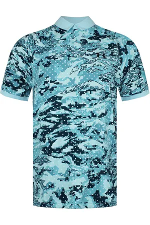 Under Armour Iso-Chill Penta Dot Heren Blauw Golf Poloshirt
