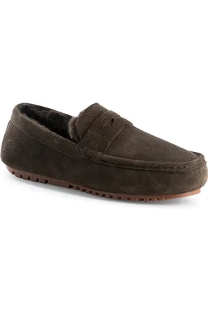 Aus Wooli Australia Heren Terrigal Cosy Mocassins