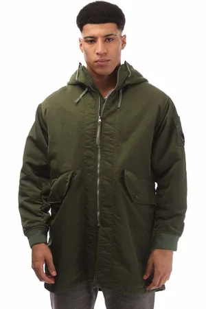 C.P. Company Nylon B Gevoerde Parka Jas met Capuchon voor heren in