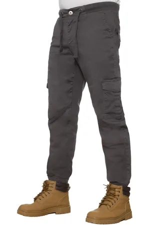 Enzo Cargo Jean Joggers met boeien voor heren| Designer herenkleding