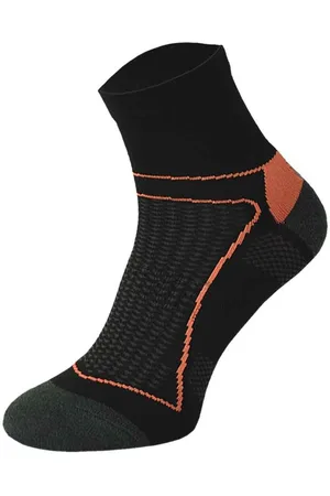 COMODO Hi Vis Low Cut Fietssokken Heren & Dames - Zwart