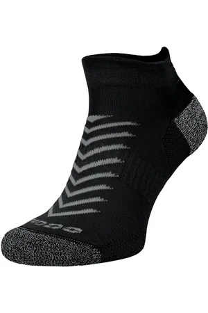 COMODO Hi Viz hardloopsokken | | Lichtgewicht Anti Blaar Sportsokken | Reflecterende Coolmax-sokken