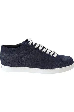Jimmy Choo Miami Blue Denim Sneakers voor dames