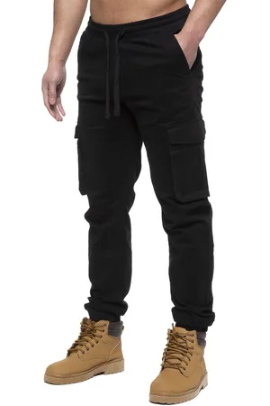 Enzo | Cargo-joggerjeans voor heren