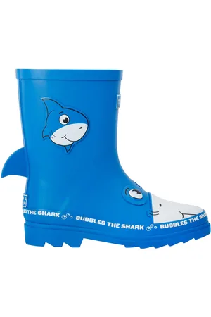 Regatta Kinderen/Kinderen Mudplay II Bubbles De Haai Wellington Laarzen