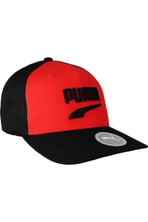 PUMA Basketbal Trucker Rood Unisex Verstelbare Snapback Cap 022557 03