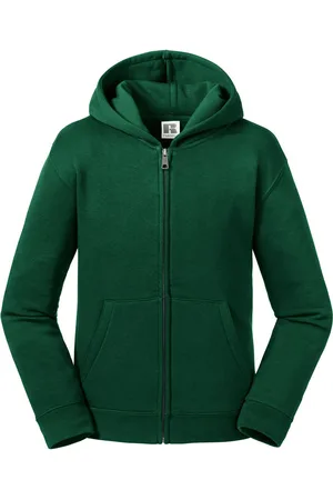Russell Athletic Russell Kinderen/kinderen Authentieke Zip Hooded Sweatshirt (Fles )