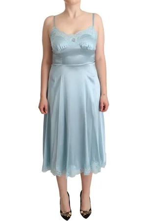 Dolce & Gabbana Midi-jurk Met Kanten Rand