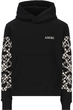 AMIRI Geruite botten zwarte hoodie