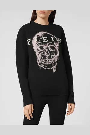 Philipp Plein Pullover Ronde Hals Skull
