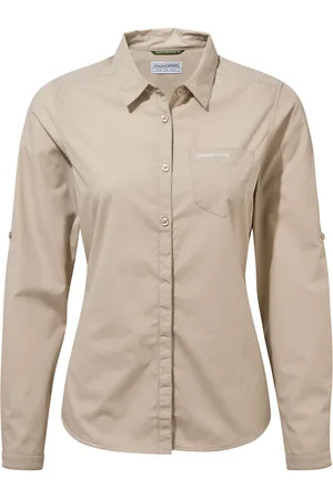 Craghoppers Dames/Dames Shirt Kiwi II (Woestijnzand)