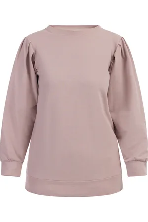 myMo Sweatshirt Dames oud roze