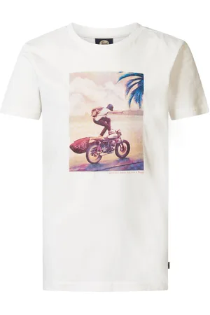 Petrol Industries Heren Fotoprint T-shirt Highswide