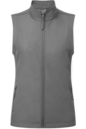 Premier Dames/Dames Windchecker Gilet (Donkergrijs)