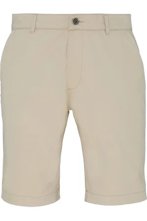 Asquith Heren Casual Chino Shorts (Natuurlijk)