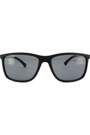 Emporio Armani Zonnebril 4058 5063/81 Rubber Grijs Gepolariseerd