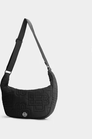 Black Bananas Monogram Quilted Sling Tas
