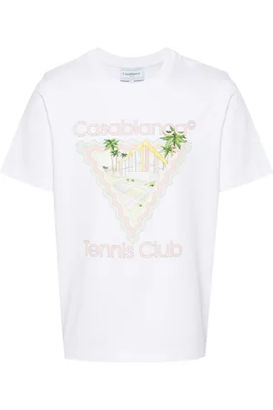 Casablanca Maison De Reve Logo Bedrukt T-shirt in