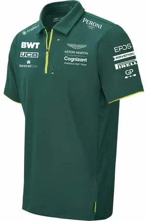 ASTON MARTIN Cognizant F1 Official Team Heren Poloshirt