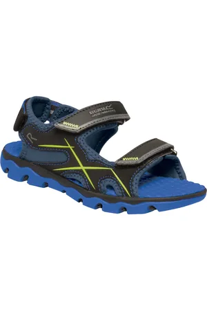 Regatta Kinderen/Kinderen Kota Drift Sandalen (Nautisch Blauw/Elektrische Kalk)