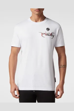 Philipp Plein T-Shirt Ronde Hals Chrome