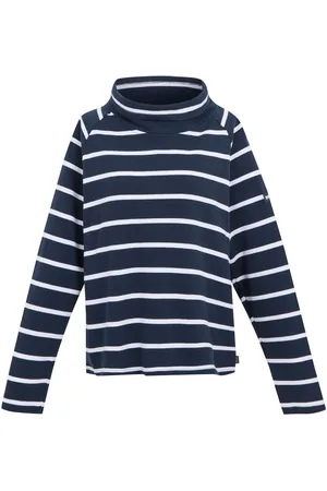 Regatta Dames/Dames Havendo Sweatshirt (Marine / Wit)