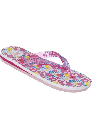 Trespass Eolas teenslippers voor meisjes (Bloemenmotief)