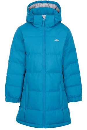 Trespass Meisjes Tiffy gewatteerde jas (Teal)