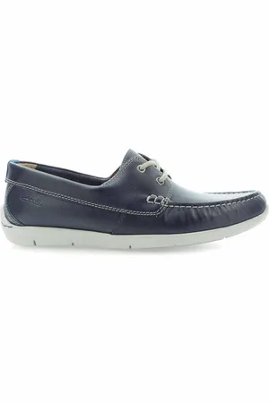 Clarks Karlock Step Heren Navy Bootschoenen
