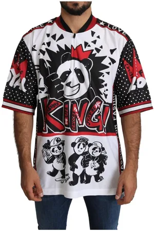 Dolce & Gabbana Prachtig King Panda Top T-shirt - Authentiek En Gemaakt In Italie