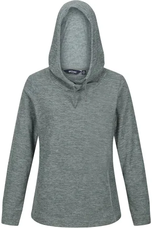Regatta Dames Kizmit II Fleece Hoodie (Donkergrijs mergel)