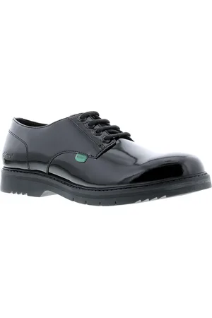 Kickers Finley lakschoenen met veters voor dames