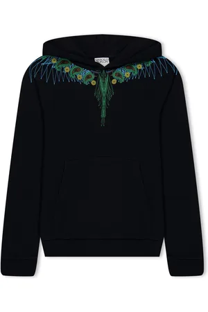 MARCELO BURLON Juniors Bandana Wings Hoodie voor jongens in