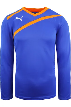 PUMA Esito keepershirt lange mouwen heren blauw voetbaltop 701064 37