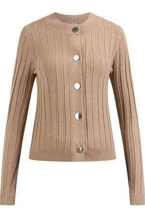 Dreimaster Vest met knopen Dames donker