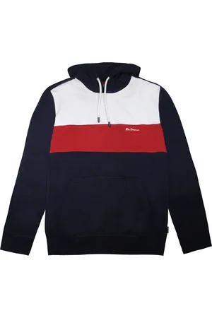 Ben Sherman Heren Hoodie met panelen