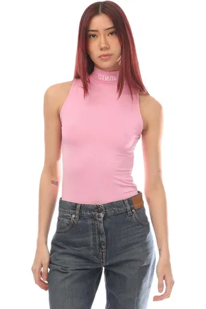 Heron Preston Dames CTNMB Bodysuit in Roze wit