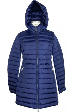 add Nylon jas met echte donsvulling en afneembare capuchon