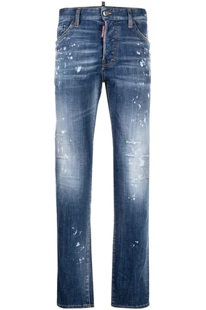Dsquared2 Gebleekte vlekken was Cool Guy Slim Jeans