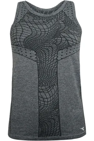 Diadora Naadloze Tank Top Dames Strak Gym Hardloop Vest 170380 C2815