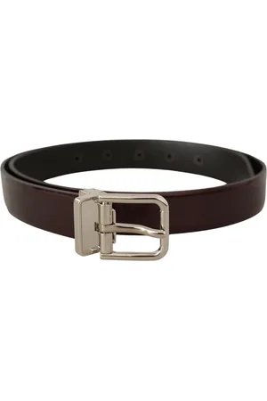 Dolce & Gabbana Lakleer Metalen Gespriem