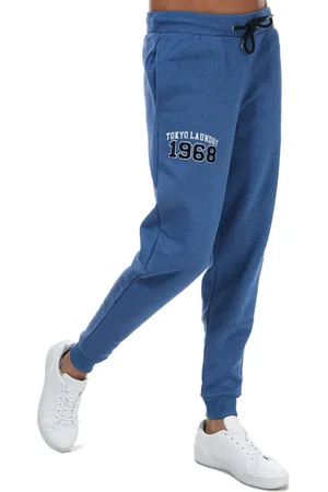 Tokyo Laundry Adalee blauwe joggingbroek voor dames in gemêleerd
